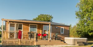 Mobil-home 2 chambres avec Jacuzzi en Normandie
